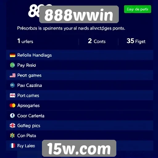 Métodos de pagamento disponíveis no 888wwin